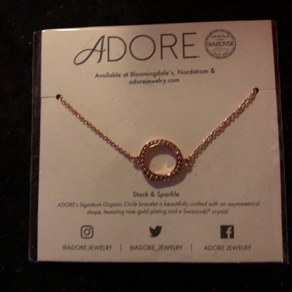 Rose gold plated bracelet - Picture 2 of 3